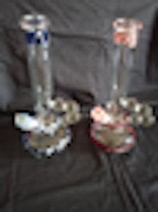 Crush - 12" CUSTOM MARBLE HANDLE TUBE WITH BUBBLE