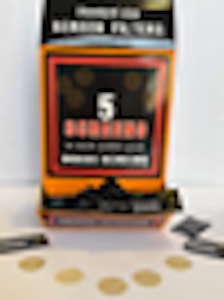 SPS Wholesale - Brass Screens 5PK Wallets (Standard Size)