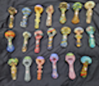 CRUSH - XL Color Burst Spoon Pipe