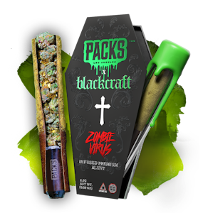 ERVA - Zombie Virus - 2.5g Infused Blunt & Coffin - Packs x Blackcraft