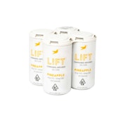Pineapple | Infused Seltzer 8oz (4pk) 2mg THC/6mg CBD | Lift 