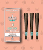 Presidential Moon Rock Peach Mango Mini Blunts 3-Pack 2.1g