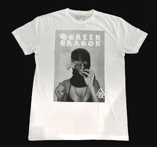 GREEN DRAGON (CA) - Green Dragon Shirt | Ski Mask  (XXL)