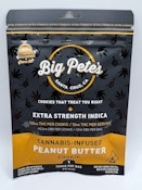 Peanut Butter Indica 100mg Extra Strength Cookie - Big Pete's