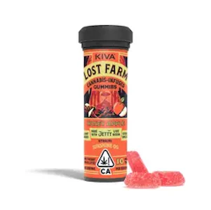 LOST FARM - Lost Farm - Honey Apple X Sunshine OG Jetty Live Resin - 10mg Gummies