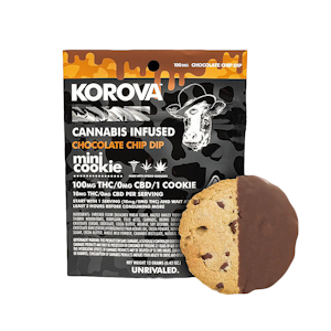 Korova - Chocolate Chip Dip Mini Cookie 100mg