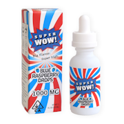  1,000mg THC Blue Raspberry Tincture 30ml - SuperWow