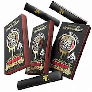 Muha Meds - Muha Meds - Muha Sauced - 1g Melted Diamonds Disposable Vape