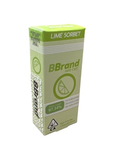BBrand - Lime Sorbet Cartridge 1g