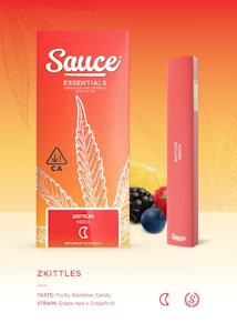 Sauce Extracts - Sauce Disposable 1g Zkittles $50