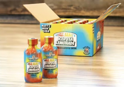 UNCLE ARNIE'S - [Uncle Arnie's] THC Beverage - 100mg - Iced Tea Lemonade (H)