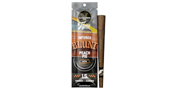 Claybourne Co. - Peach Pie Flyers Infused Blunt - 1.5g