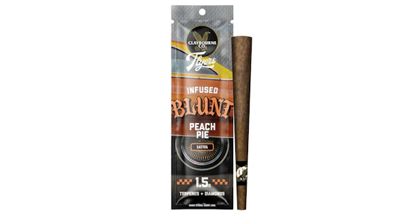 Claybourne Co. - Claybourne Co. - Peach Pie Flyers Infused Blunt - 1.5g