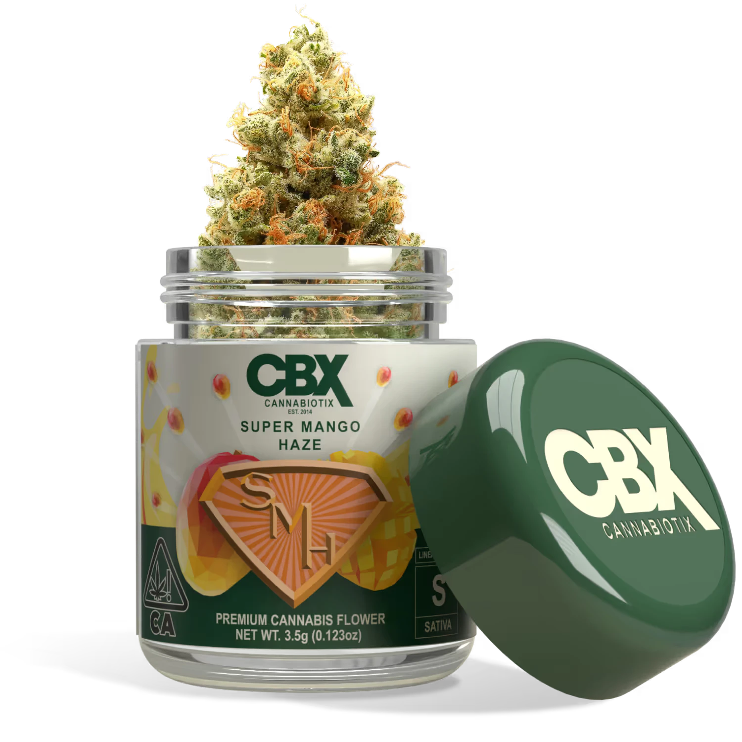CBX: Cannabiotix - CBX - Flower - Super Mango Haze - 3.5g Main Image