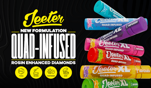 JEETER - 2g Jeeter XL Quad Infused - Acapulo Gold