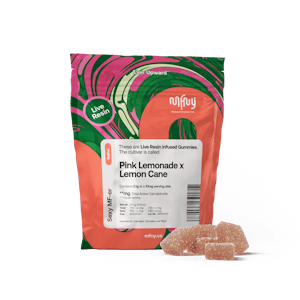 MFNY - MFNY -Pink Lemonade x Lemon Cane - Live Resin - 100mg - 10mg x 10ct - Edibles