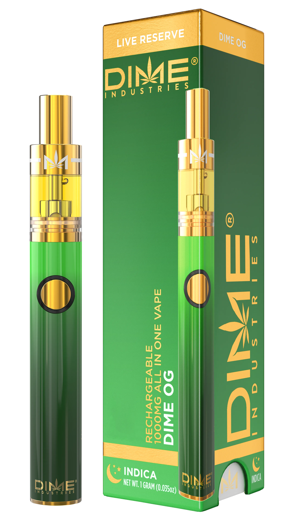 DIME OG LIVE RESIN - AIO | CARTRIDGE | 1G