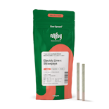 Electric Lime x Strawpaya -Sativa- Infused Mini (Pre-Roll) 2pk .75g | MFNY -v1