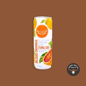WYLD - Wyld CBD Water 50 mg Blood Orange