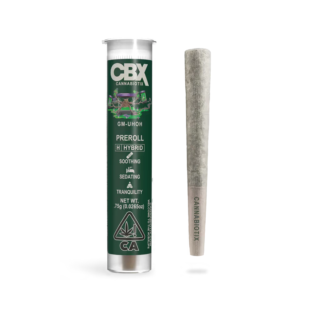CBX: Cannabiotix - CBX - Preroll - GM-UHOH - .75g Main Image