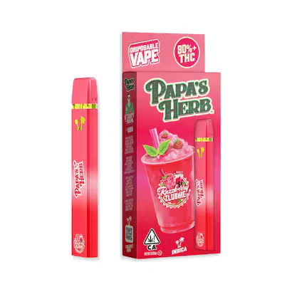 Papa's Herb - Papa's Herb - 1g AIO Vape - Razzberry Zlushie Main Image
