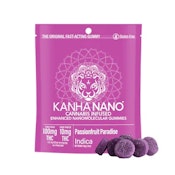 Kanha - THC - NANO Indica Passionfruit Paradise 100mg (5 mg/each)