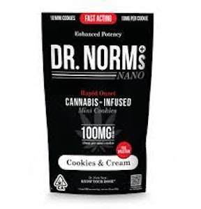 Dr. Norm's - Cookies & Cream Rice Crispy Nano 100mg