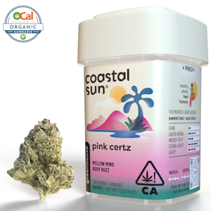 Coastal Sun - Coastal Sun - Pink Certz - Flower 3.5G