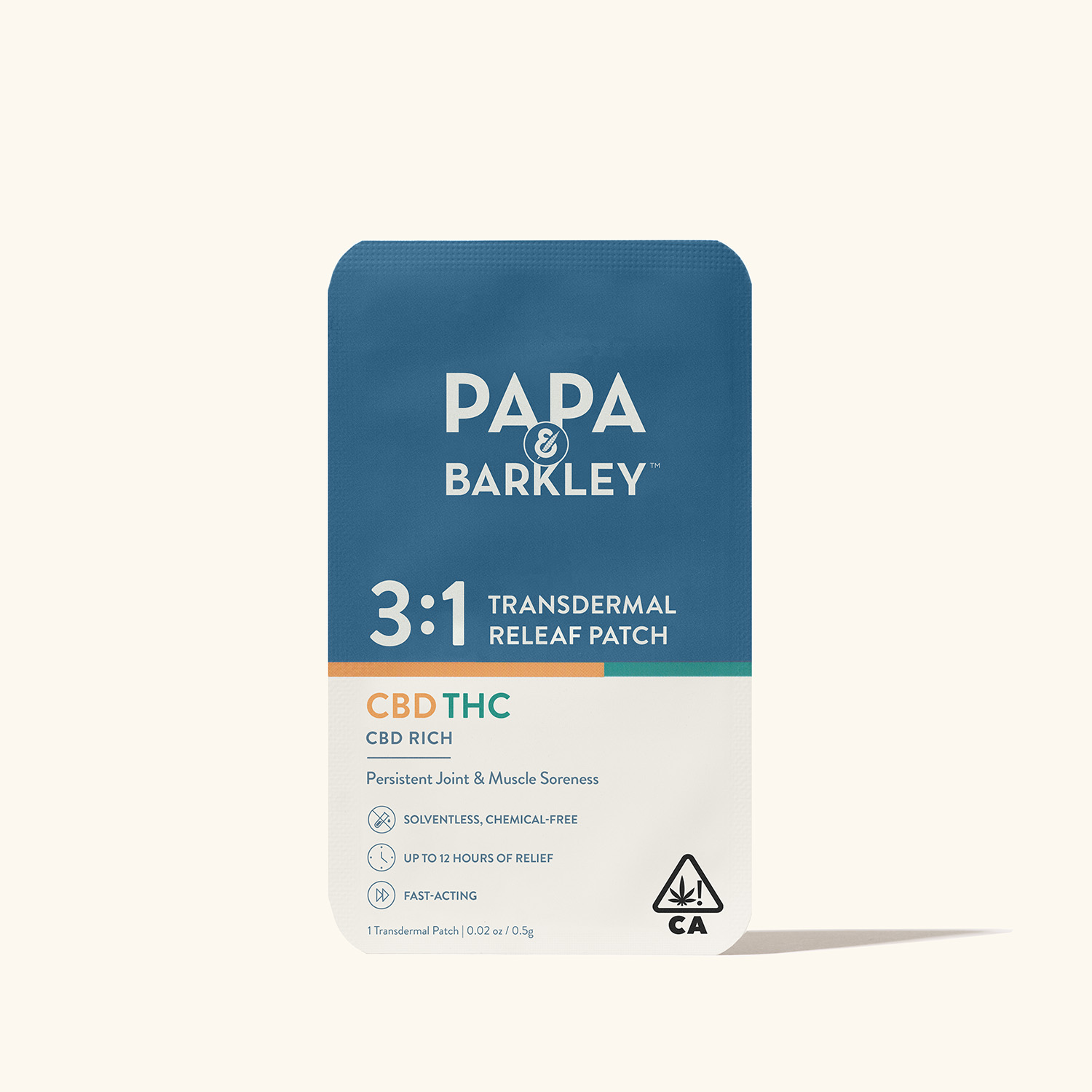 Papa & Barkley 30mg Releaf Patch CBD:THC 3:1