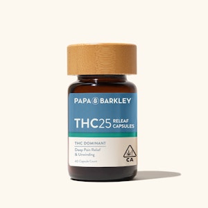 Papa & Barkely - P&B: 40ct Capsules: THC25: Releaf