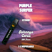 Purple Surfer Disposable Live Resin Vape Cartridge