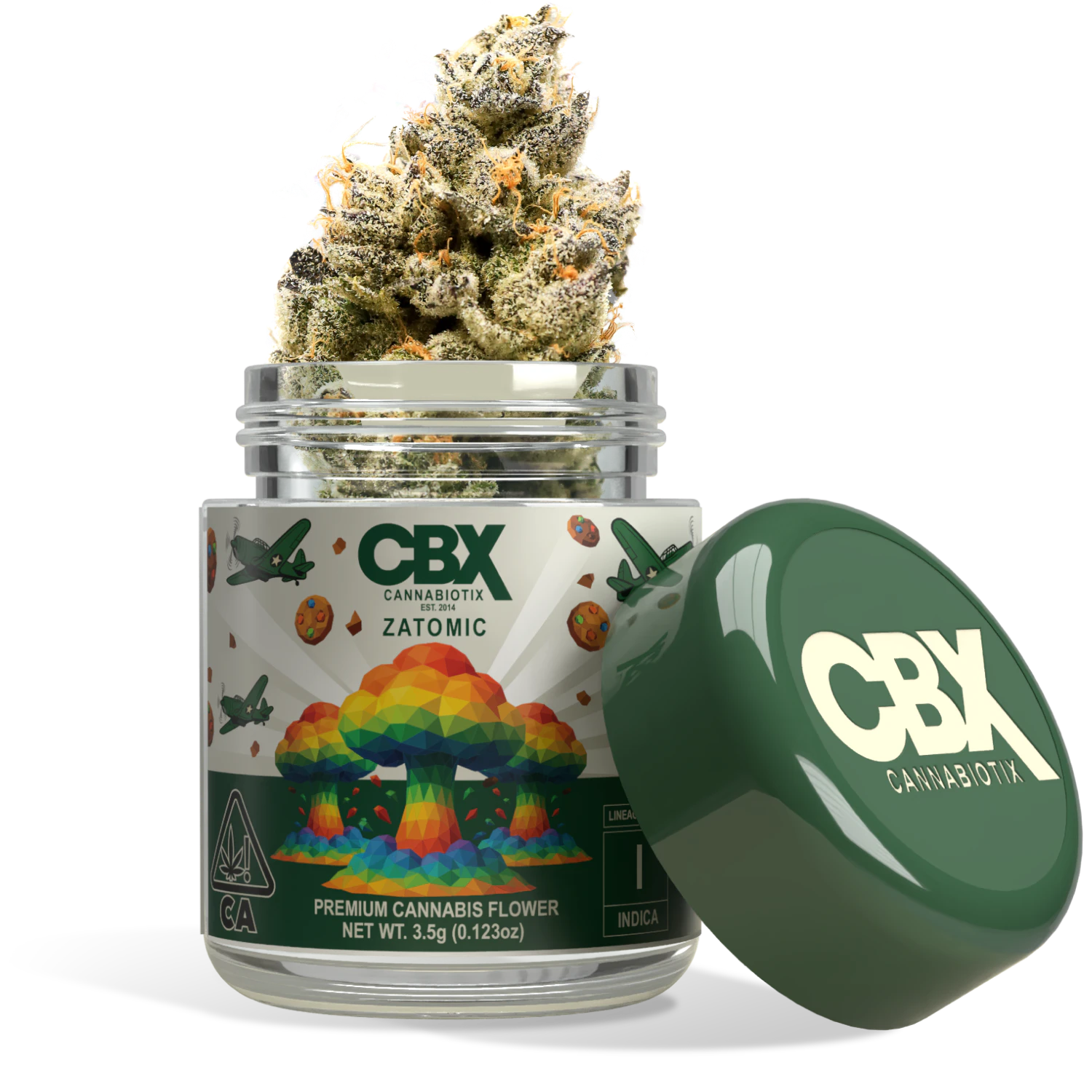 CBX: Cannabiotix - Cannabiotix | Zatomic 3.5g (Indica) - Indoor Flower Main Image