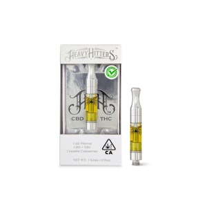 HEAVY HITTERS - AC/DC  | 1:1 THC:CBD 1g Cart (I)