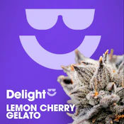 [REC] Delight | Lemon Cherry Gelato | 3.5g Flower