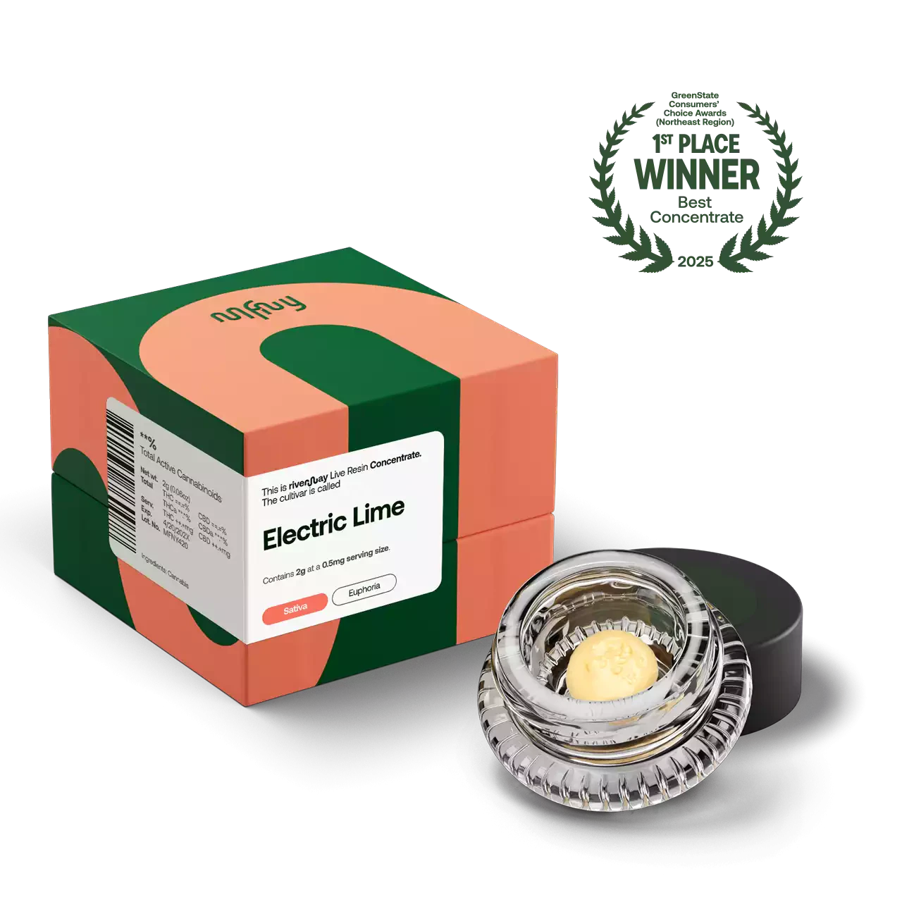 MFNY - MFNY | Electric Lime Live Resin Badder | 2g Main Image