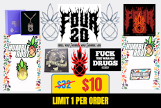 Four20 Pre-Order: 69% off Four20 Stickers & Merch Bundle