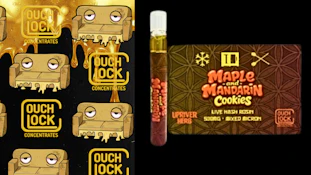 Couchlock - Maple and Mandarin Cookies 500mg AIO Vape