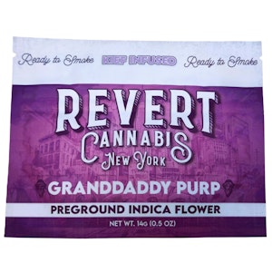 REVERT - Granddaddy Purp - Kief Infused Ground Flower - 14g