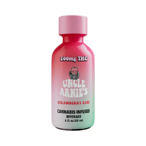 Uncle Arnies - Uncle Arnie's - 100mg 2oz Shot - Strawberry Kiwi