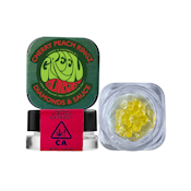 GREENLINE - CHERRY PEACH RINGZ 1G DIAMONDS AND SAUCE