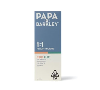PAPA & BARKLEY - PAPA & BARKLEY - Tincture - 1:1 - CBD:THC - 15ML