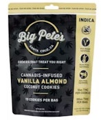 Vanilla Almond Coconut Indica 10Pack 100mg - Big Pete's