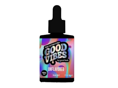 Good Vibes - Unflavored X Syrup - 1000mg - GDF