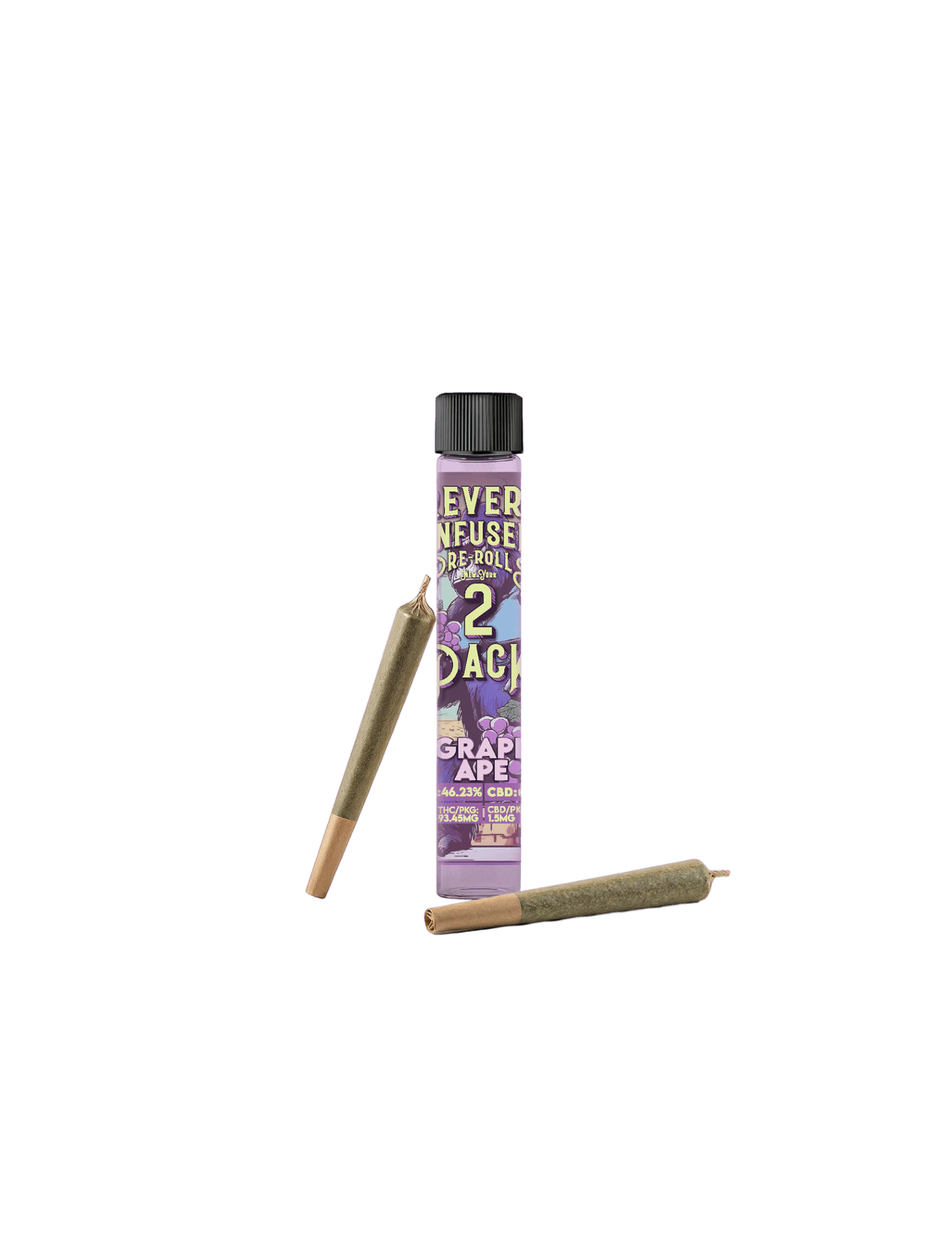 Revert - REVERT | Grape Ape | Infused Ground Flower | Pre-Roll | 2pk Main Image