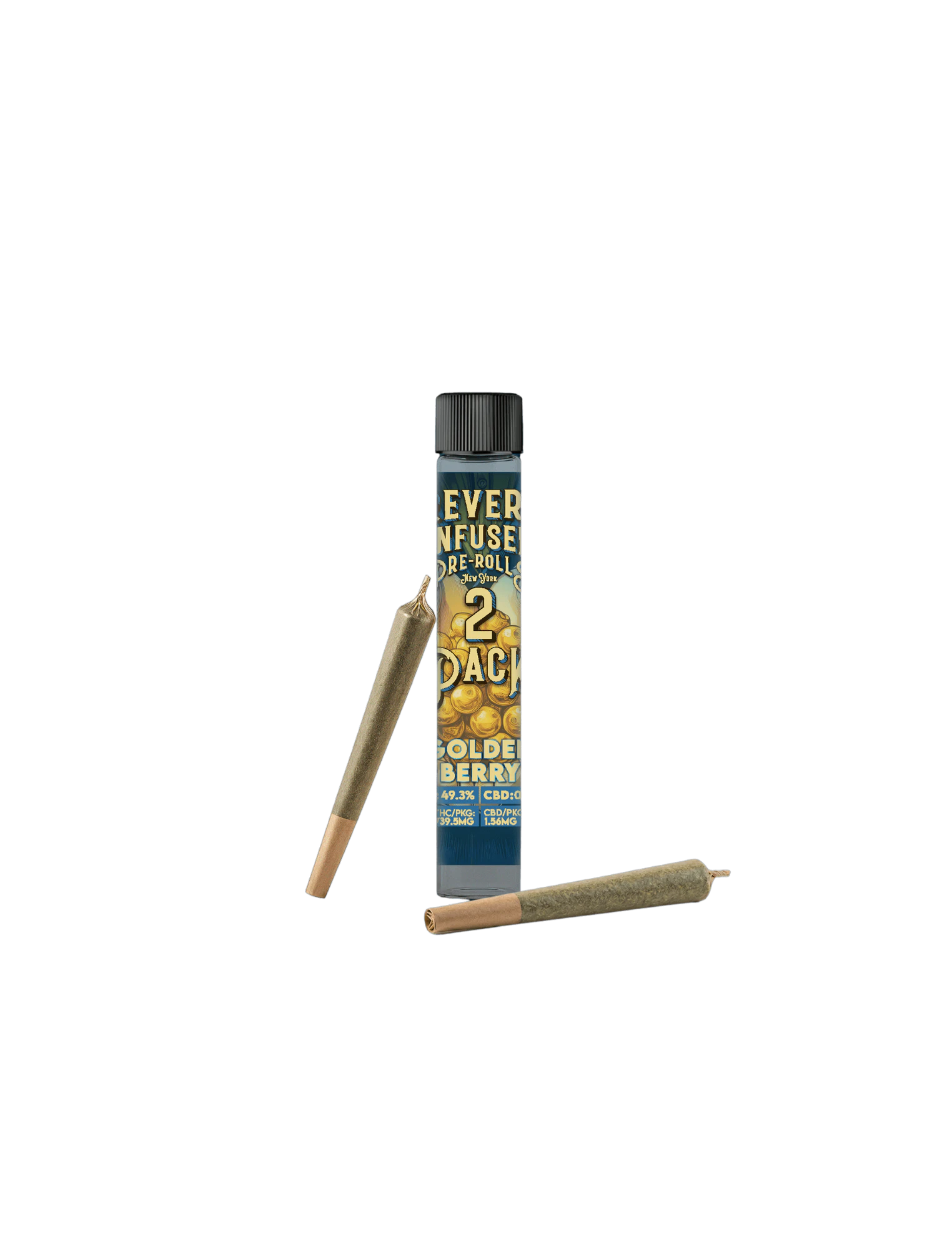 Revert - REVERT | Golden Berry | Infused Ground Flower | Pre-Roll | 2pk Main Image