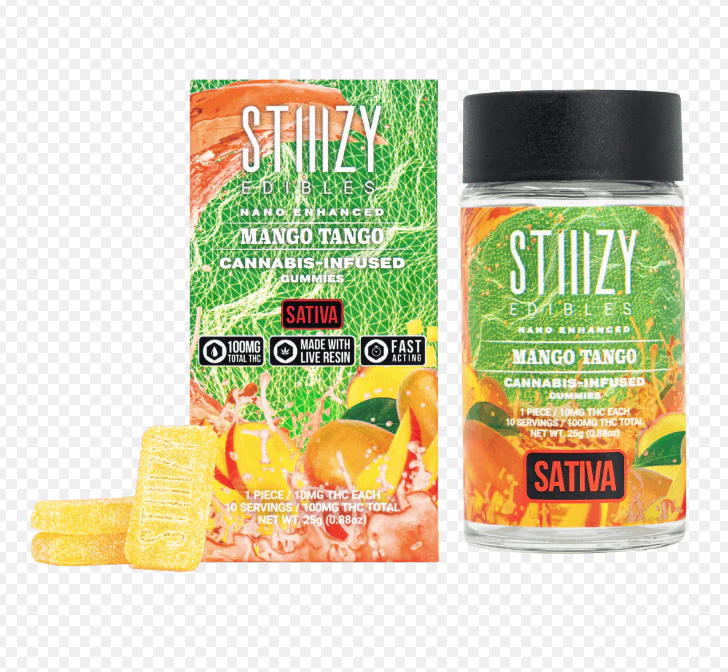 STIIIZY - Stiiizy - Mango Tango - 100mg Nano Gummies Main Image