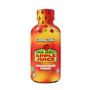 Uncle Arnie's Beverage - 100mg THC Apple Juice (8oz) - Uncle Arnie's