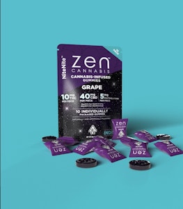 Zen - Zen - Gummies - Grape - Nite Nite (I) THC/CBD