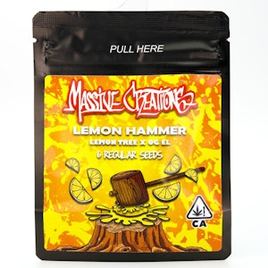 Massive Creations - Lemon Hammer Seeds 6pk - Massive Creations