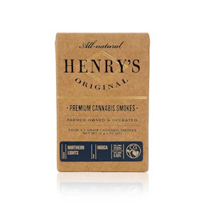 HENRY'S ORIGINAL - Preroll - Northern Lights - 4 Pack - 2G